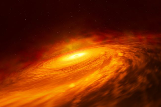 ブラックホールの降着円盤、存在するはずのない場所で発見