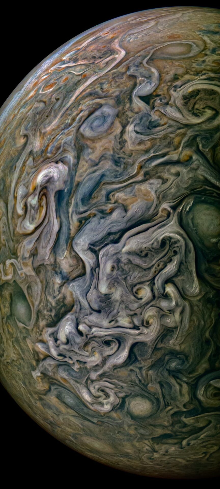 【グロい？】カオスと驚異、木星の最新画像が撮影される
