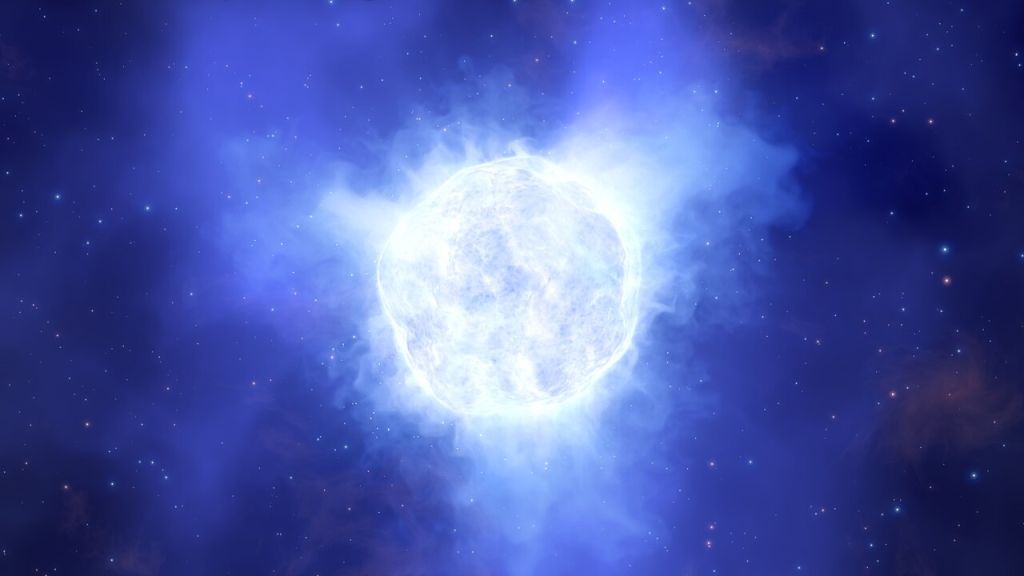 太陽の200万倍以上明るい星の『怪物』が跡形もなく消える